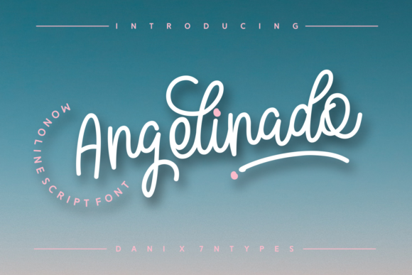 Angelinado Font: Sweet Simplicity for Editorial Design