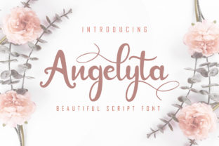 Angelyta Font: Sweet Handwritten Script for Makers