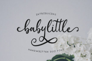 Babylittle Duo Font: A Playful Script Sans for Branding