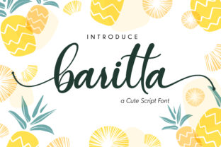 Baritta Script Font for Charming Small Business Branding