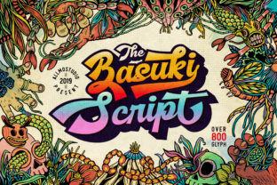 Basuki Font Review: Bold Handwritten Style for Makers