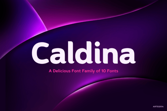 Caldina Font Family for Modern Editorial Design