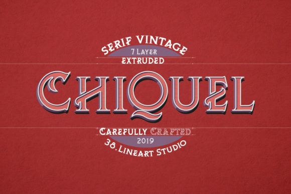 ChiQuel Serif Vintage Font Review for Brand Identity