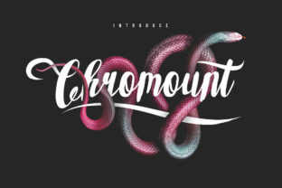 Chromount Script Font: Adding Sweet Charm to Brand Identity