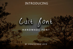 Cuit Font: Smart Handwritten Script for Business Branding