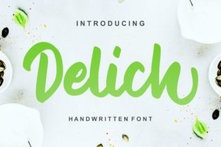 Delich Font: A Modern Script for Welcoming Brand Identity
