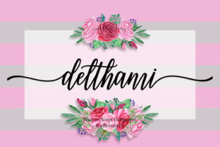 Delthami Script Font Review for Modern Makers