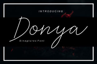 Donya Font: Authentic Script Handwritten Typography for Digital Campaigns