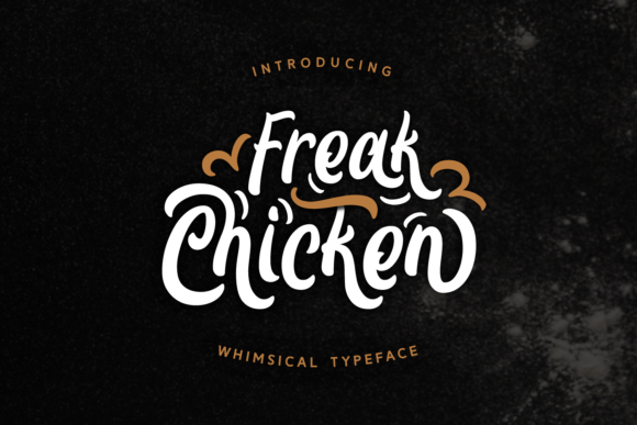 Freak Chicken Font: Playful Script for Digital Branding