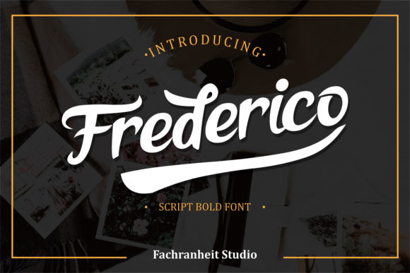 Frederico Font: Bold Vintage Script for Small Business Branding