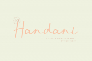 Handani Font: Authentic Branding for Small Business