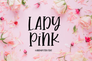 Lady Pink Font: Sweet Handwritten Style for Makers
