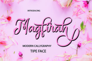 Magfirah Font: Elegant Script for Modern Design