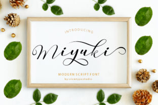 Miyuki Font: Elevating Small Business Brand Identity