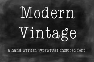 Modern Vintage Font for Authentic Brand Identity Design