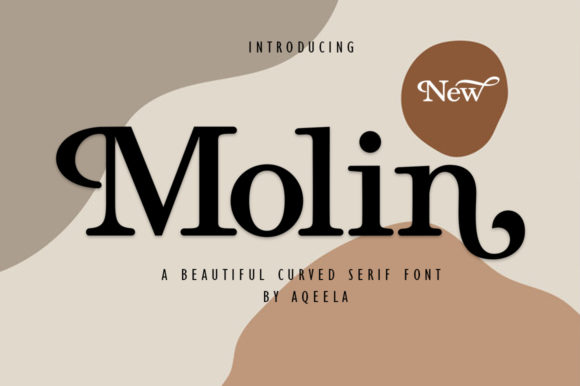Molin Font: Authentic Serif Typography for Small Business Branding