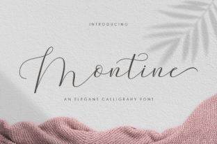 Montine Script Font Review for Editorial Design