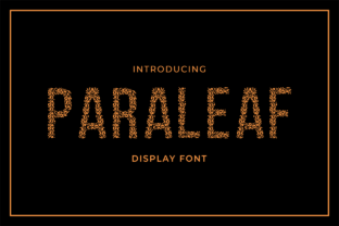 Paraleaf Font: Organic Web Design for Nature Brands