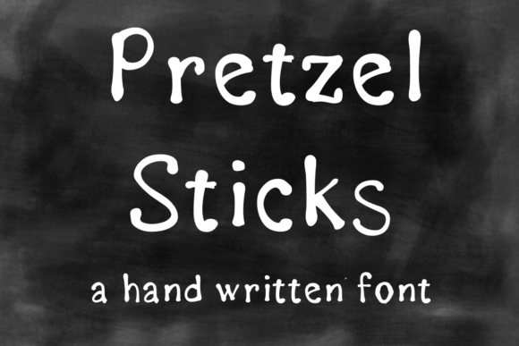 Pretzel Sticks Font: Whimsical Typography for Editorial Design