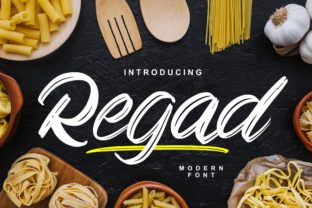 Regad Font: Playful Script for Boutique Branding