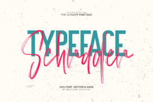 Schrader Font Review for Handmade Product Design