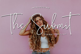 The Submit Font for Editorial Design and Publishing