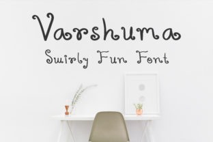 Varshuma Font: Romantic Script for Creative Projects